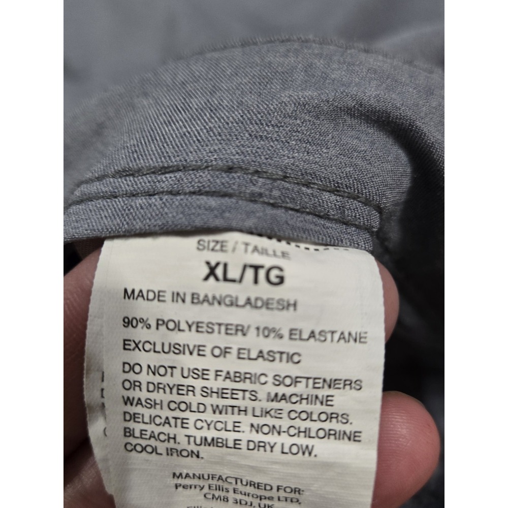 PGA Tour Golf Pants Men's Size XL 38x32 Gray Performance Stretch Tapered Pull On - Picture 2 of 4